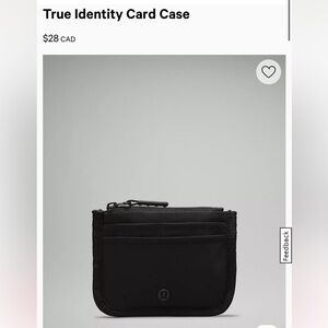 Lululemon wallet